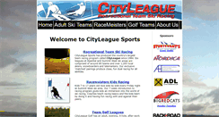 Desktop Screenshot of cityleague.com